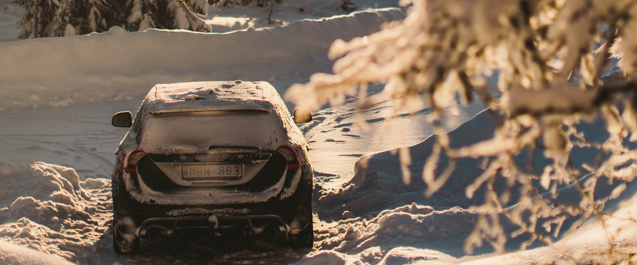 Car in snow