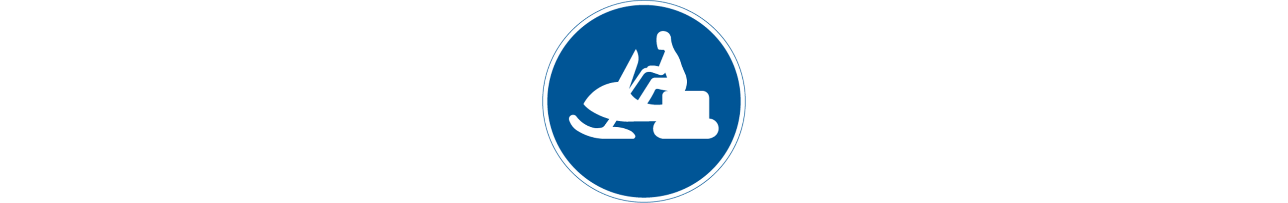 vägmärke för led för terrängmotorfordon och terrängsläp