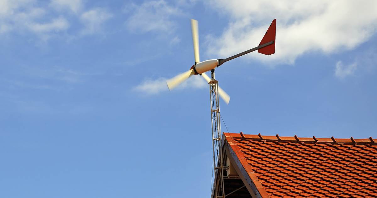 kleine windmolen