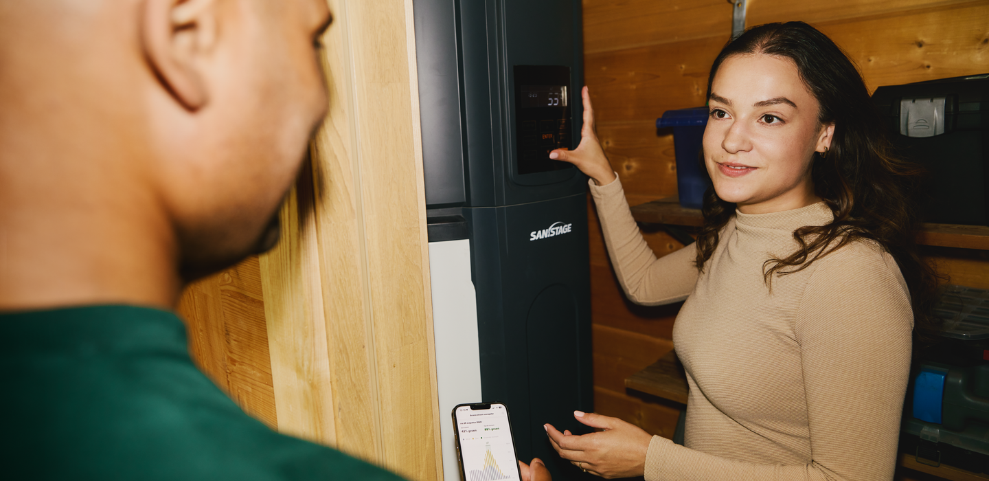 warmtepomp in gasloos huis