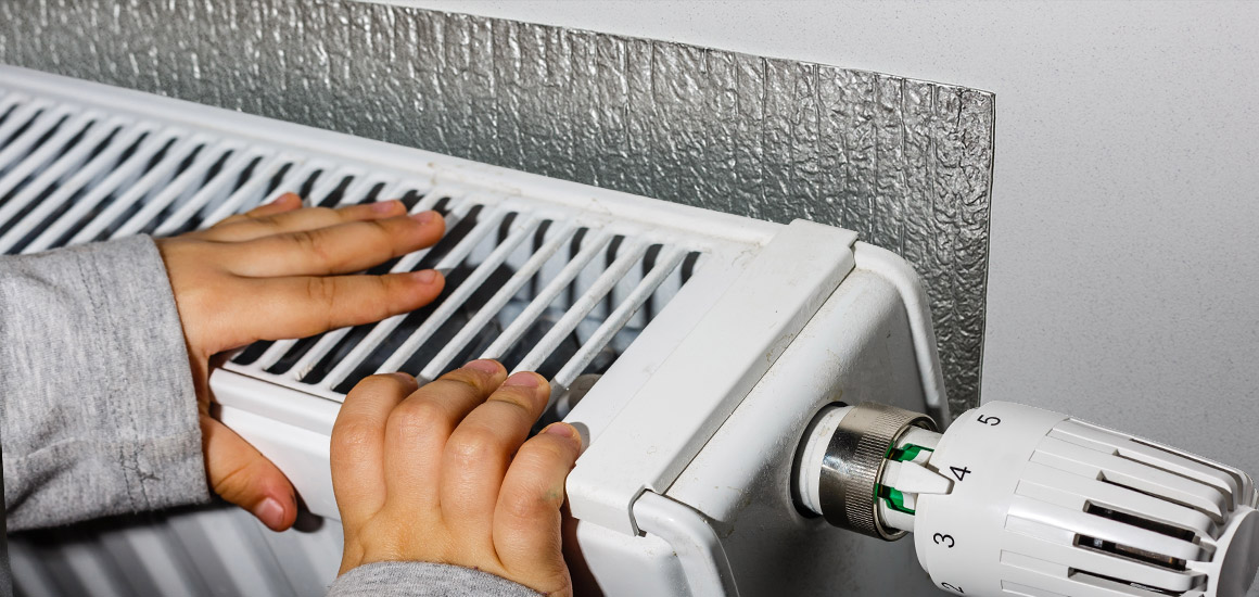 radiatorfolie aanbrengen