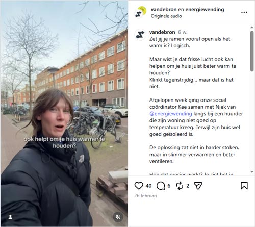 Energie besparen tip: stuur warmte de goede kant op
