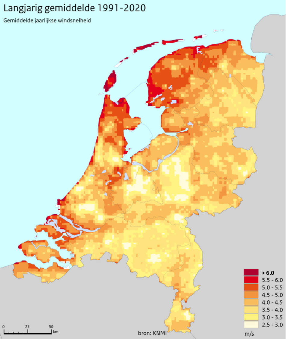 wind in nederland