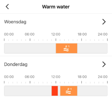 warmtepomp voorraadvat inplannen