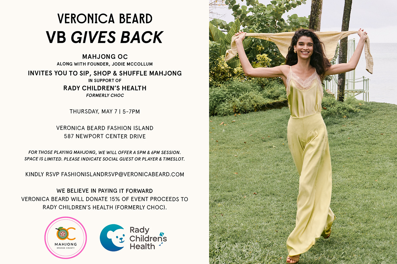 Veronica Beard Gives Back: Rady Children's Health 