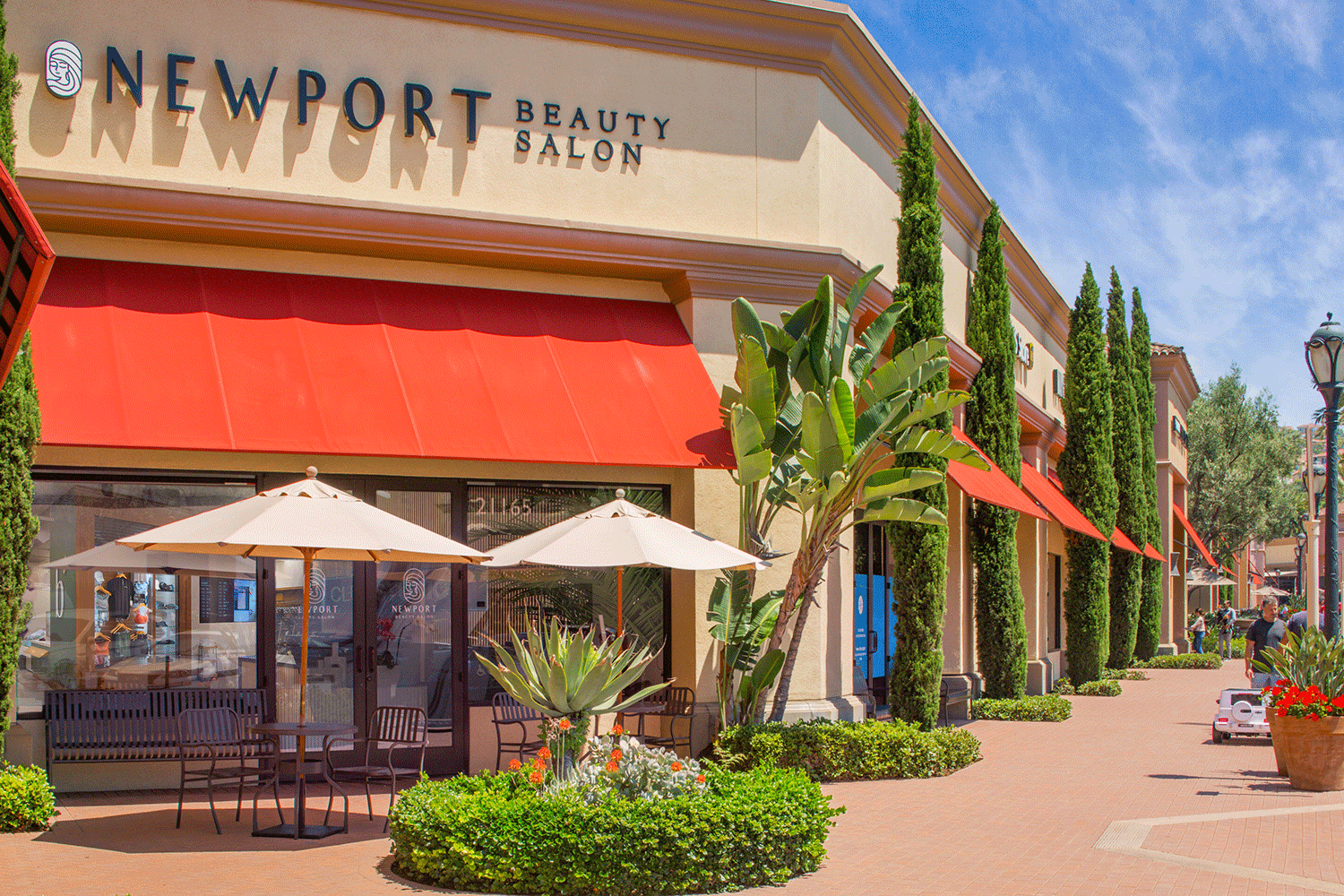  View of Newport Beauty Salon at Newport Coast® Shopping Center