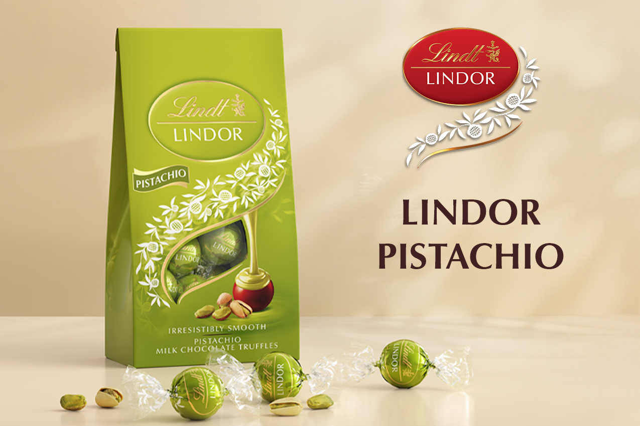 Melt into Your Moment with LINDOR Pistachio