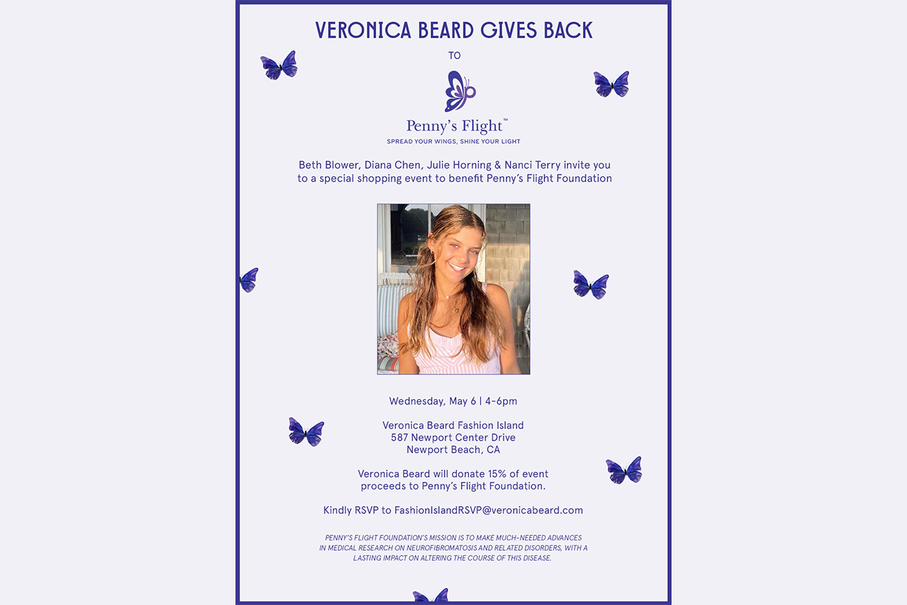 Veronica Beard Gives Back: Penny’s Flight™