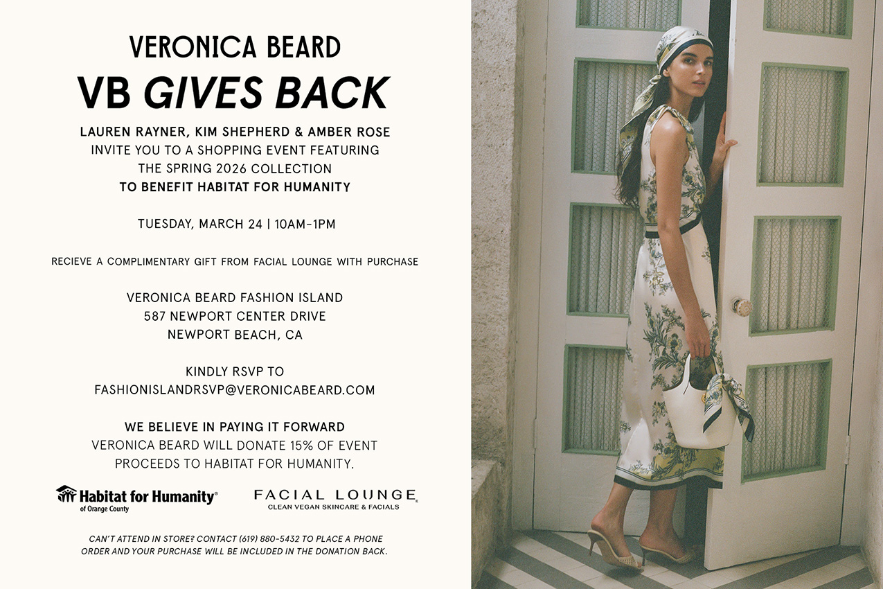 Veronica Beard Gives Back: Habitat for Humanity