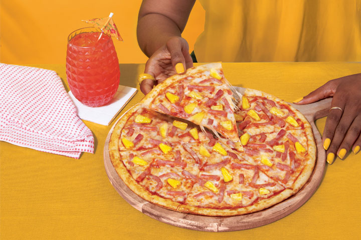 Blaze Pizza of the Month Hawaiian Pizza