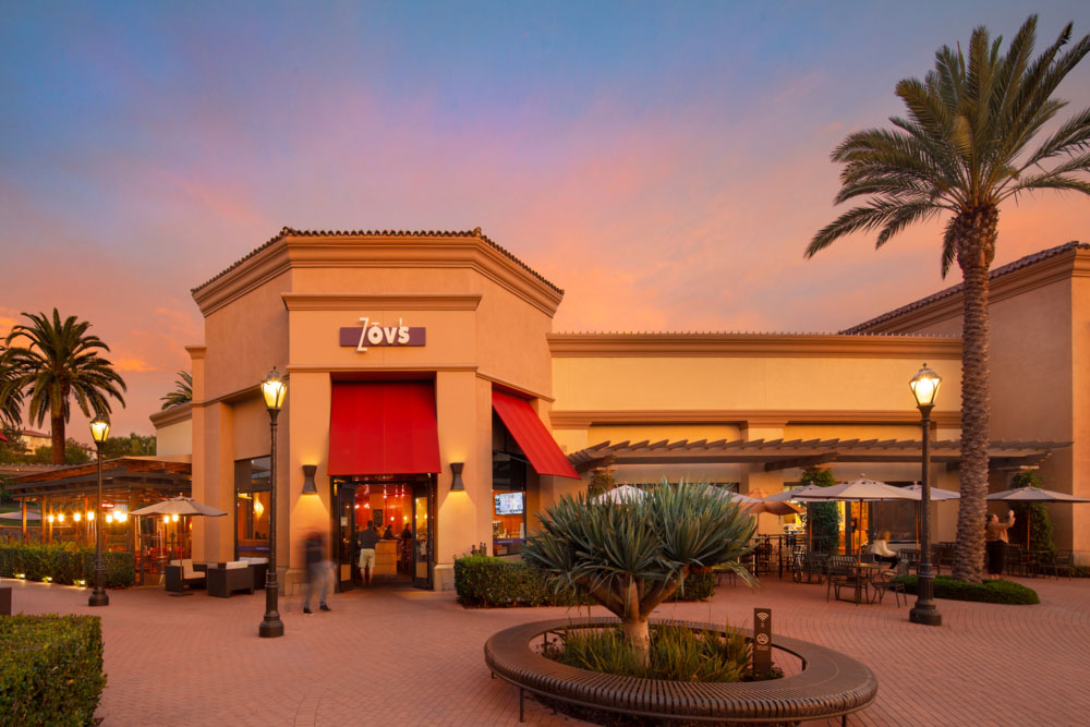  Sunset view of Newport Coast® Shopping Center