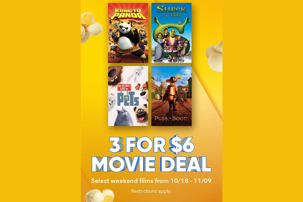 THE LOT | 3 for $6 MOVIES