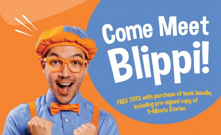 You're Invited Blippi Meet & Greet!