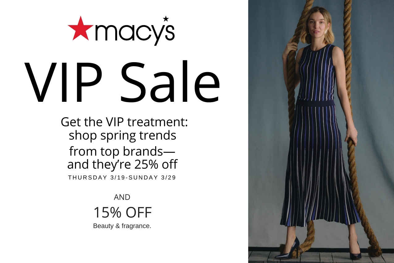Macy's VIP Sale