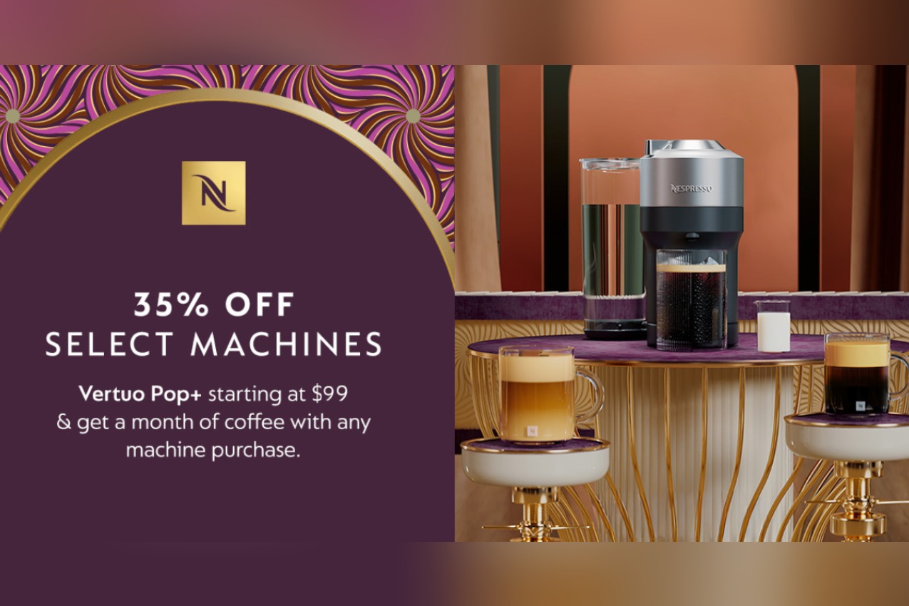 Nespresso | 35% OFF SELECT MACHINES