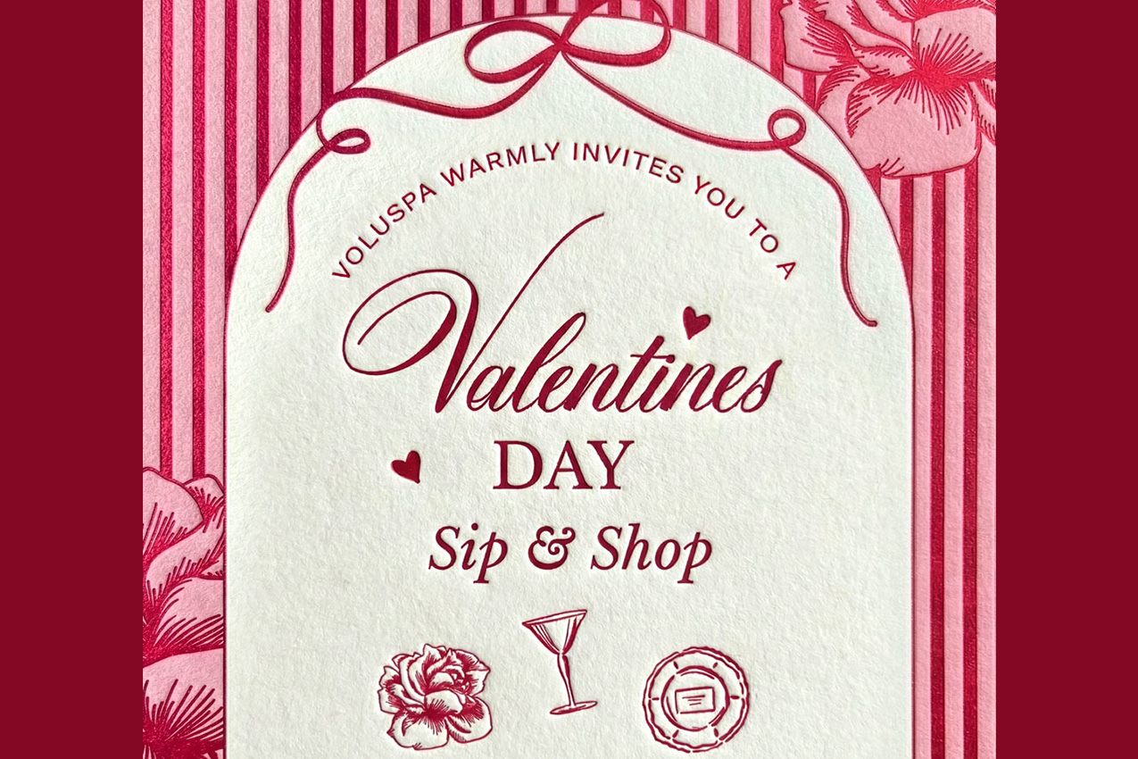 Voluspa Valentine's Day Sip & Shop