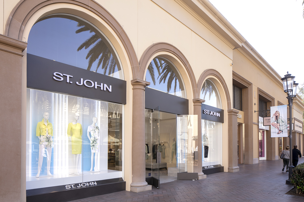 St. John, the California luxury fashion house, to unveil a high-designed concept store at Fashion Island