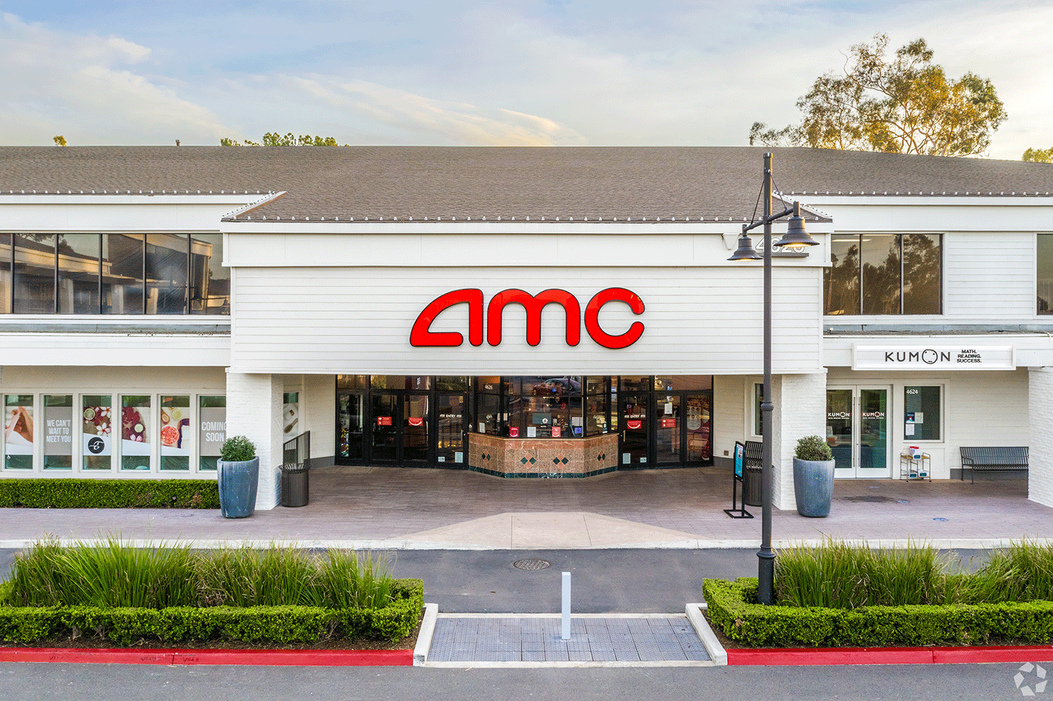  Exterior view of AMC at Woodbridge Village Center