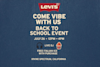 Promotional image for Levi's Back to School