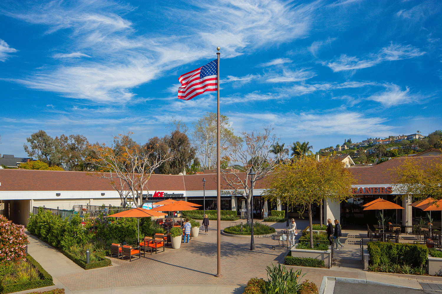 Daytime exterior view of Newport Hills Shopping Center
