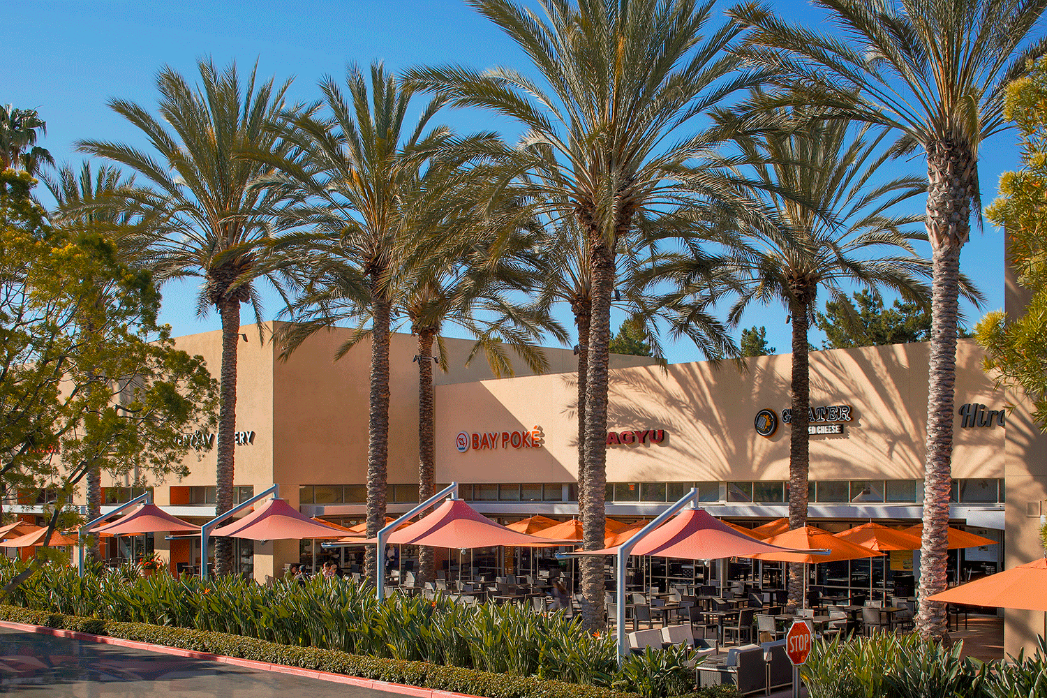  Daytime exterior view of Sand Canyon Plaza