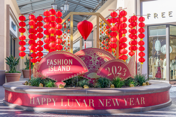 Celebrate Lunar New Year at Fashion Island In Style - Orange