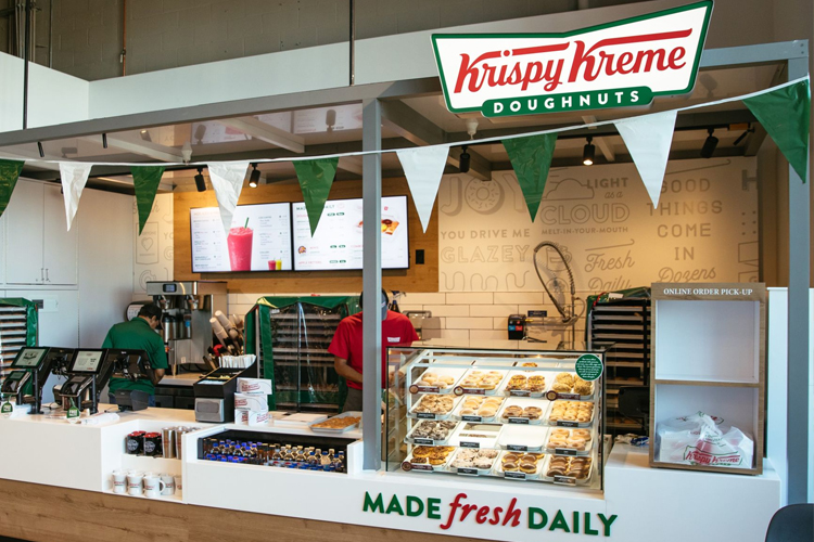 Amazon Fresh at The Market Place in Irvine Debuts a New Look And Krispy Kreme Doughnuts