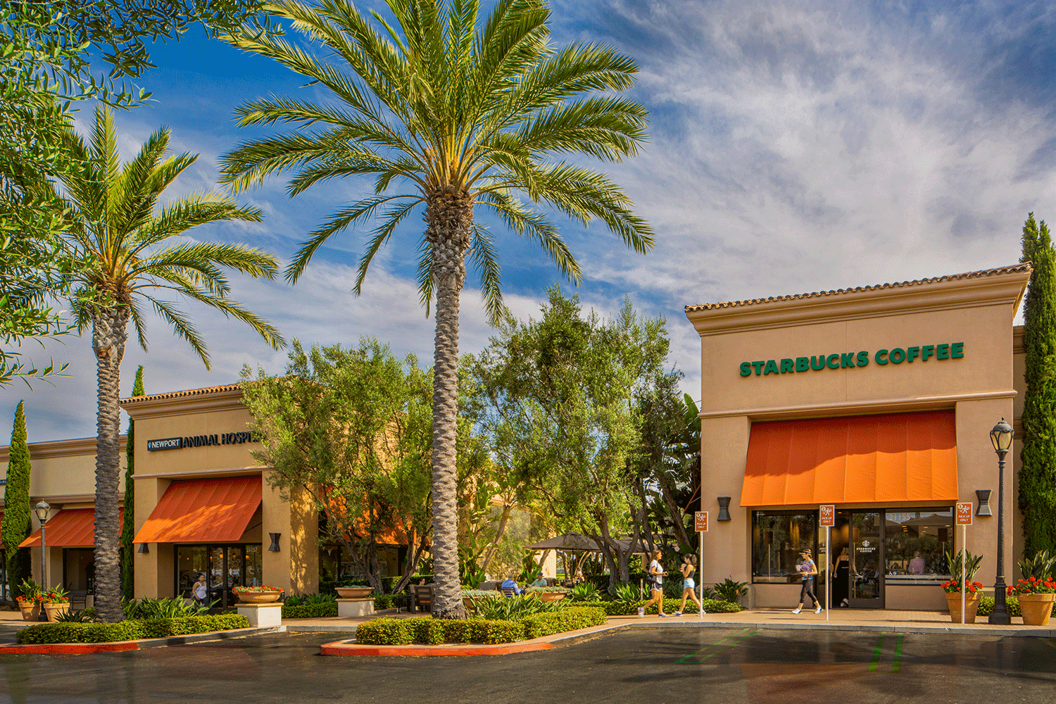  View of Starbucks at Newport Coast® Shopping Center