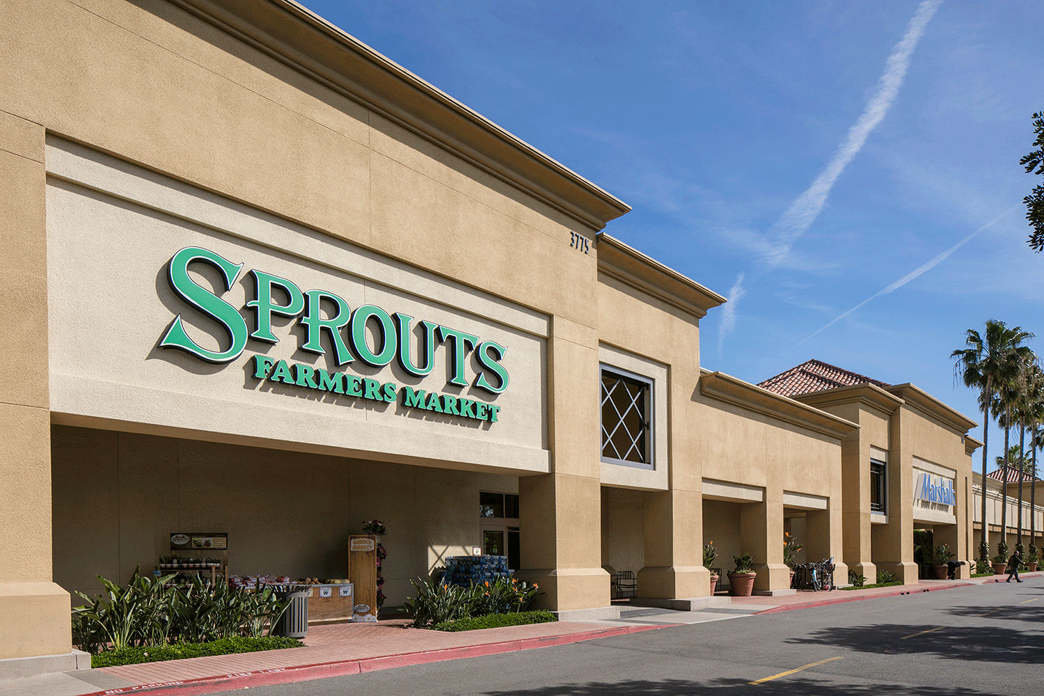  Exterior view of Sprouts Farmers Market at Westpark Plaza