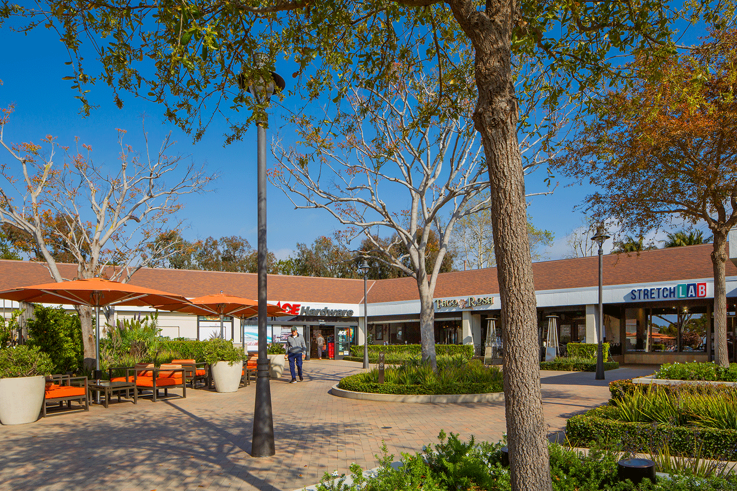  Exterior view of Newport Hills Shopping Center