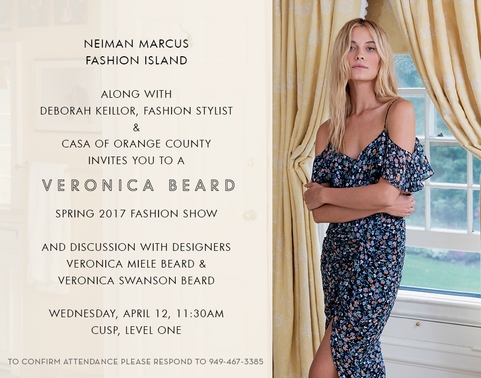 Neiman Marcus- Veronica Beard Spring Fashion Show