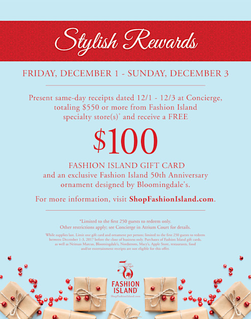 Fashion Island's Stylish Rewards
