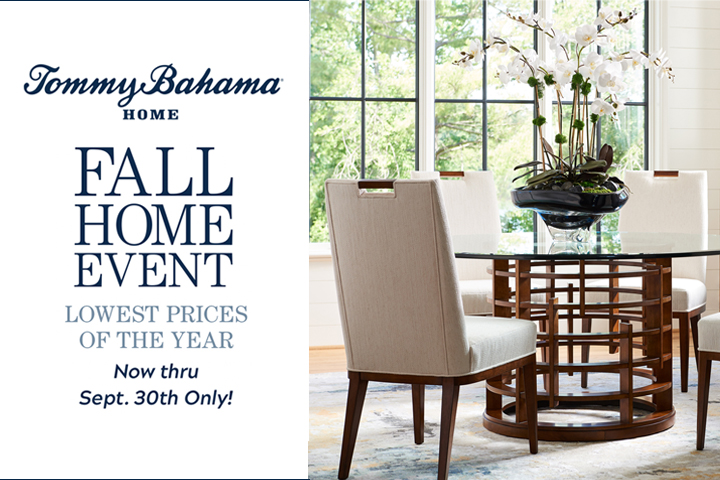 Tommy Bahama Home Fall Event   Tommy Bahama Fall Home Event 