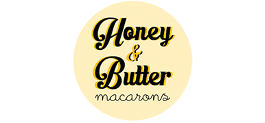 Honey & Butter Macarons Logo