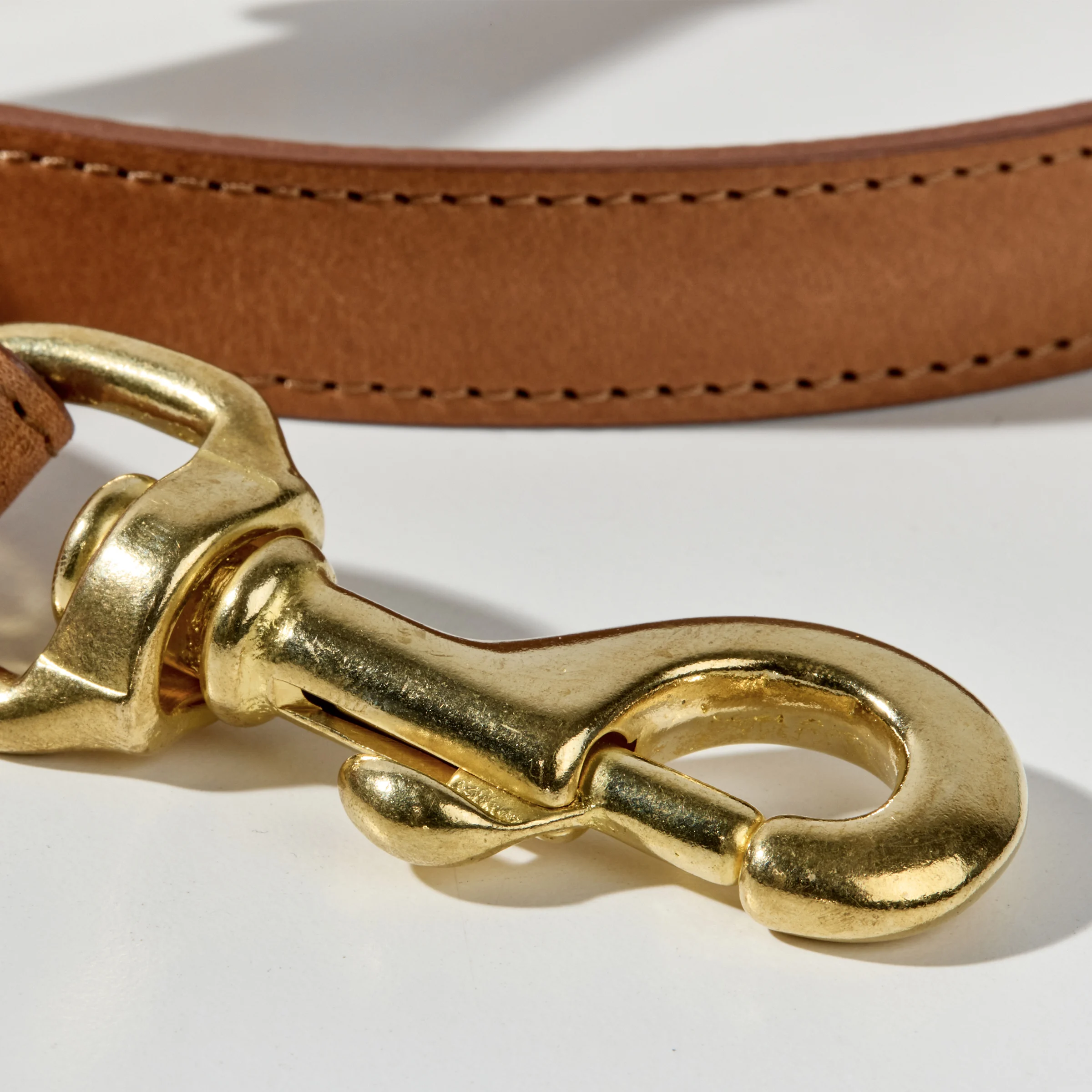 Leather Leash (Tan)