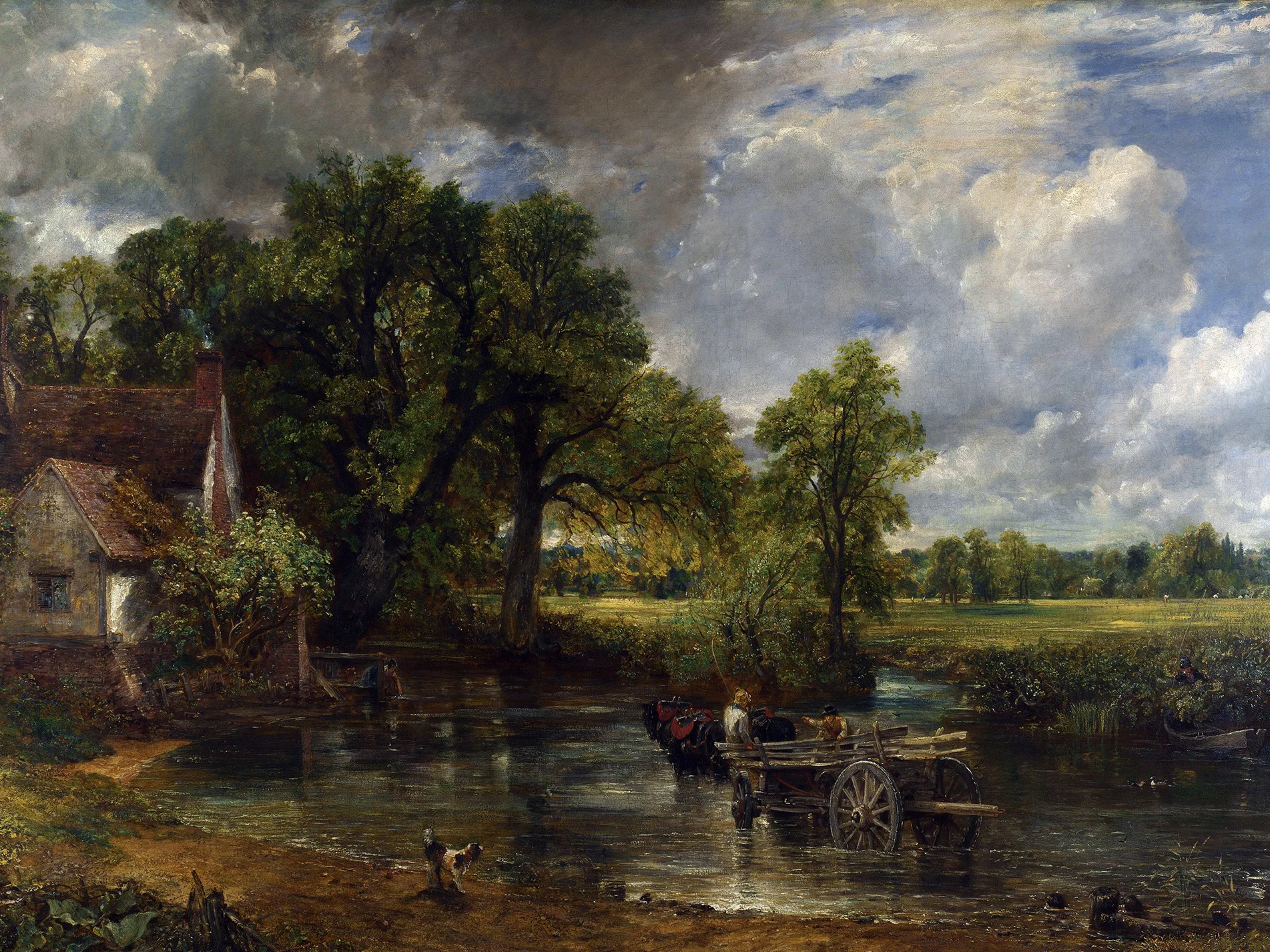 The Hay Wain by John Constable (1821)