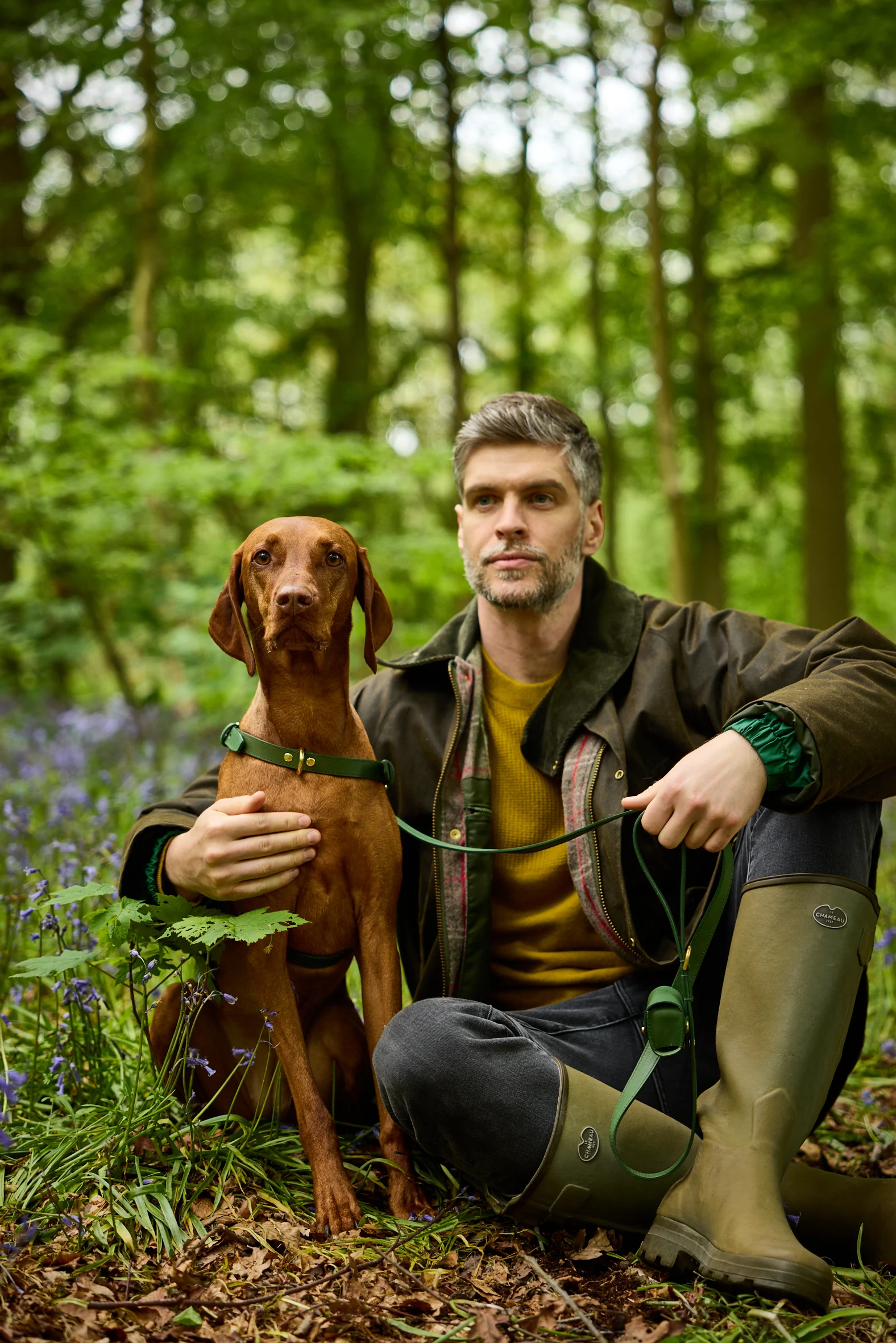 The Dog Range – In 2018, we adopted our first dog, Bertie from a shelter. Dissatisfied with the available offering for dog accessories, we got to work. 2 years later, we launched our first ever range; a fully integrated dog accessory set consisting of a leather leash, harness, collar and poo bag holder, that work seamlessly together.