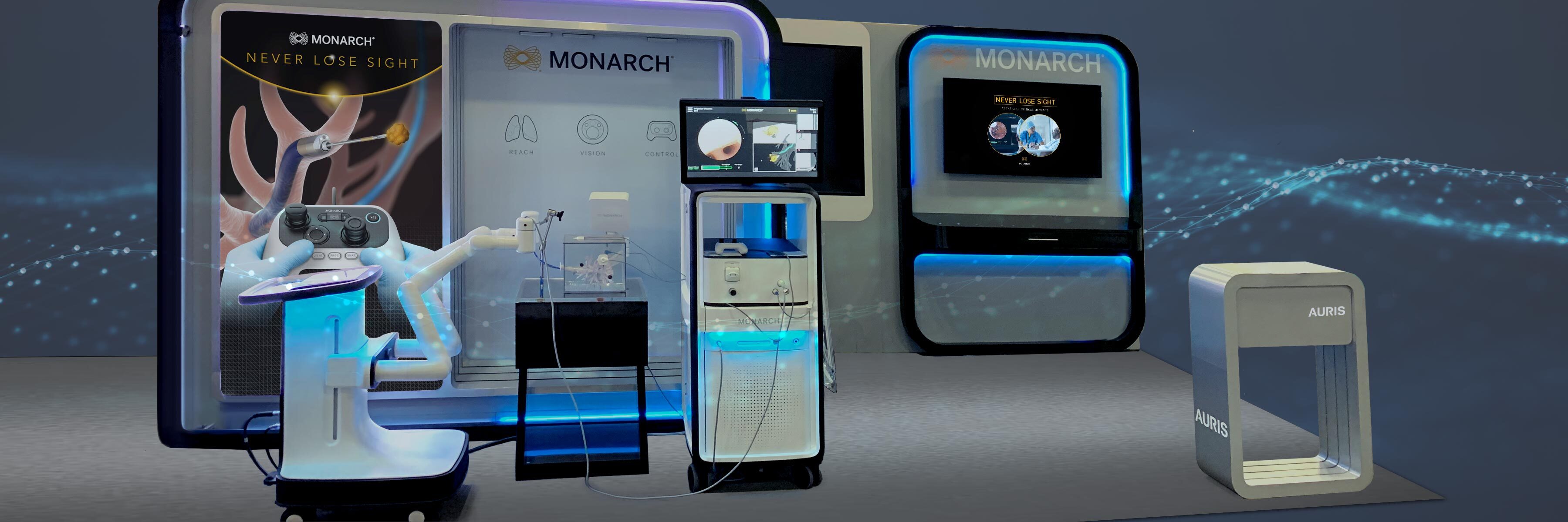 Display of Monarch Robotics technology.