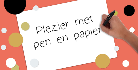 Teaser Quantore.com Plezier met pen en papier9