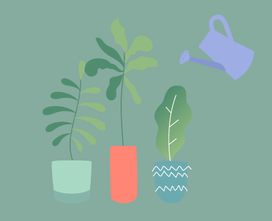 Verzorg de kantoorplant van je collega