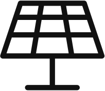 Icoon - zonnepanelen