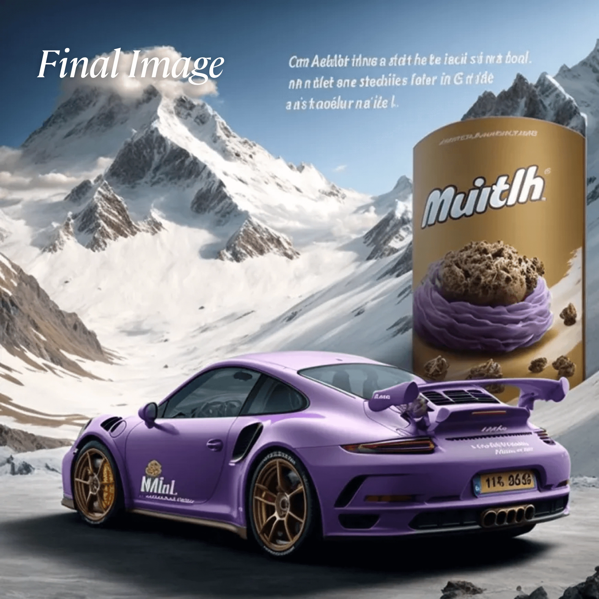 Porsche x Milka final