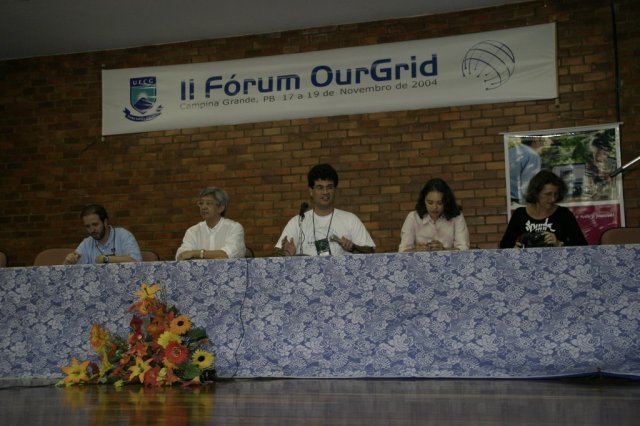 Mesa de Encerramento — II Fórum OurGrid