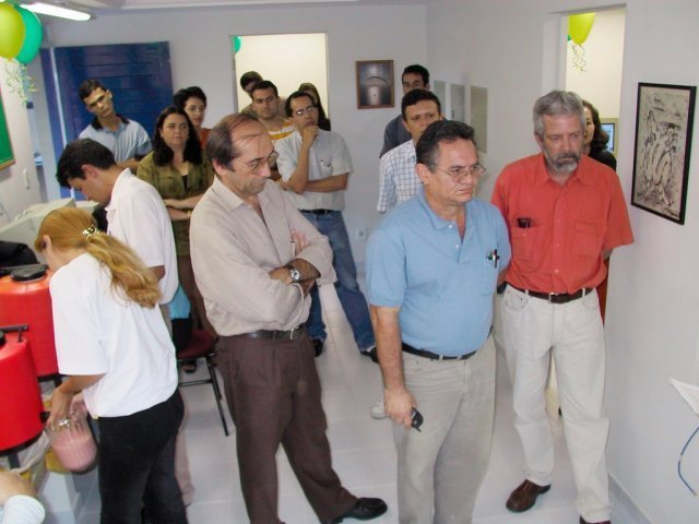 Convidados na Inauguração do Laboratório