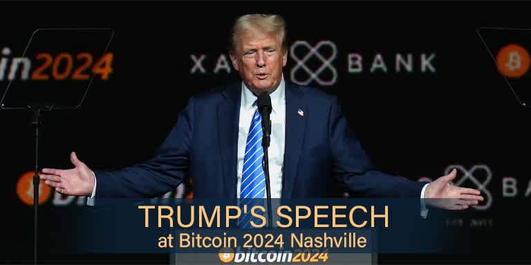 Trump's speech at Bitcoin 