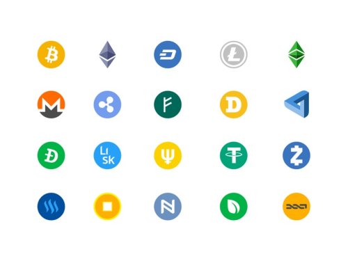 Cryptocurrency logos; Are they a good payment method for online casinos?