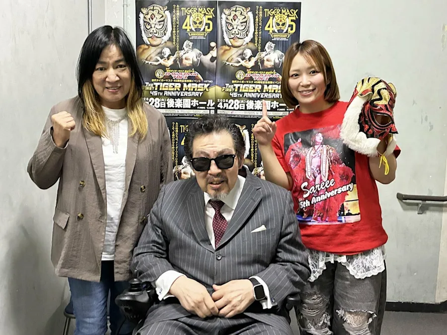 初代タイガー闘病中も後輩へ託す思い