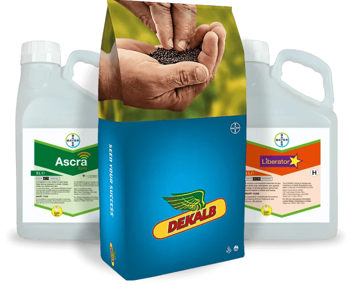 Selection of Bayer Crop Science UK product images.