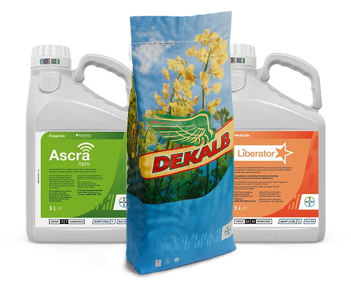 Selection of Bayer Crop Science UK product images.