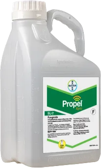 Large plastic bottle printed with a label of the Propel Xpro logo 